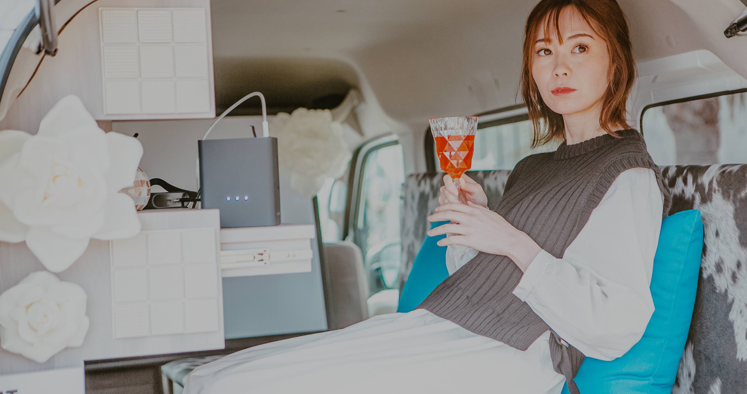 キャンピングカーの画像